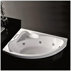 Ванна Gruppo tressee Syria V6557-SX белая с гидромассажем угловая встроенная левая