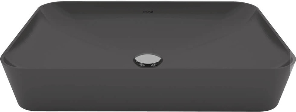 Раковина Ultra 60 см антрацитово-матовая / UL060.60000 Ultra Creavit - Вид №1