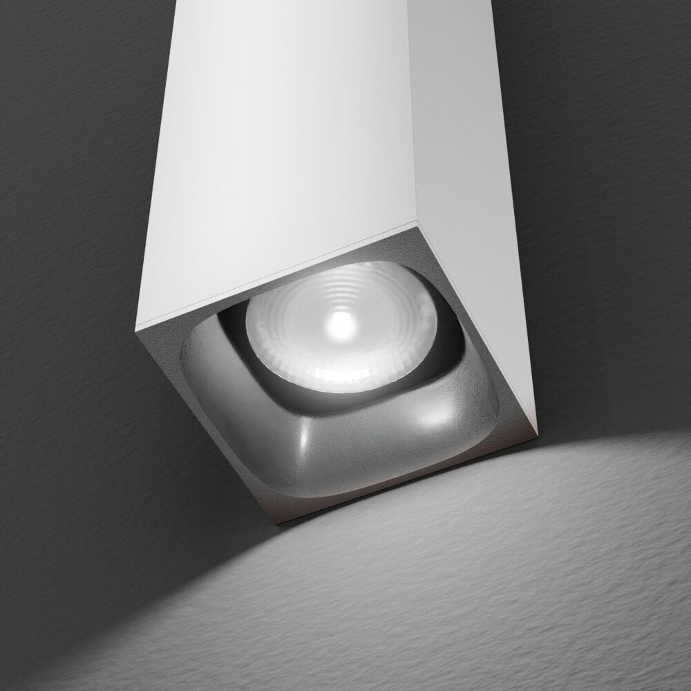Алюминиевый настенный светильник Amarcords Qube ARCH-00115300 - Вид №3