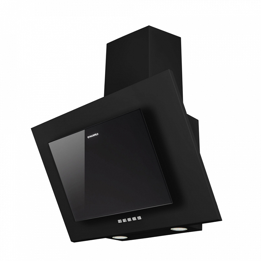 TOWER C 50 BLACK Вытяжка tower c 50 чёрный/черное стекло/ • тип: настенная• цвет: черная• управление: кнопочное• ширина, мм: 500• полная потребляемая мощность, вт: 160• количество скоростей: 3• максимальная производительность, м3/ч: 650• диаметр воздухово Santreyd  - Вид №1