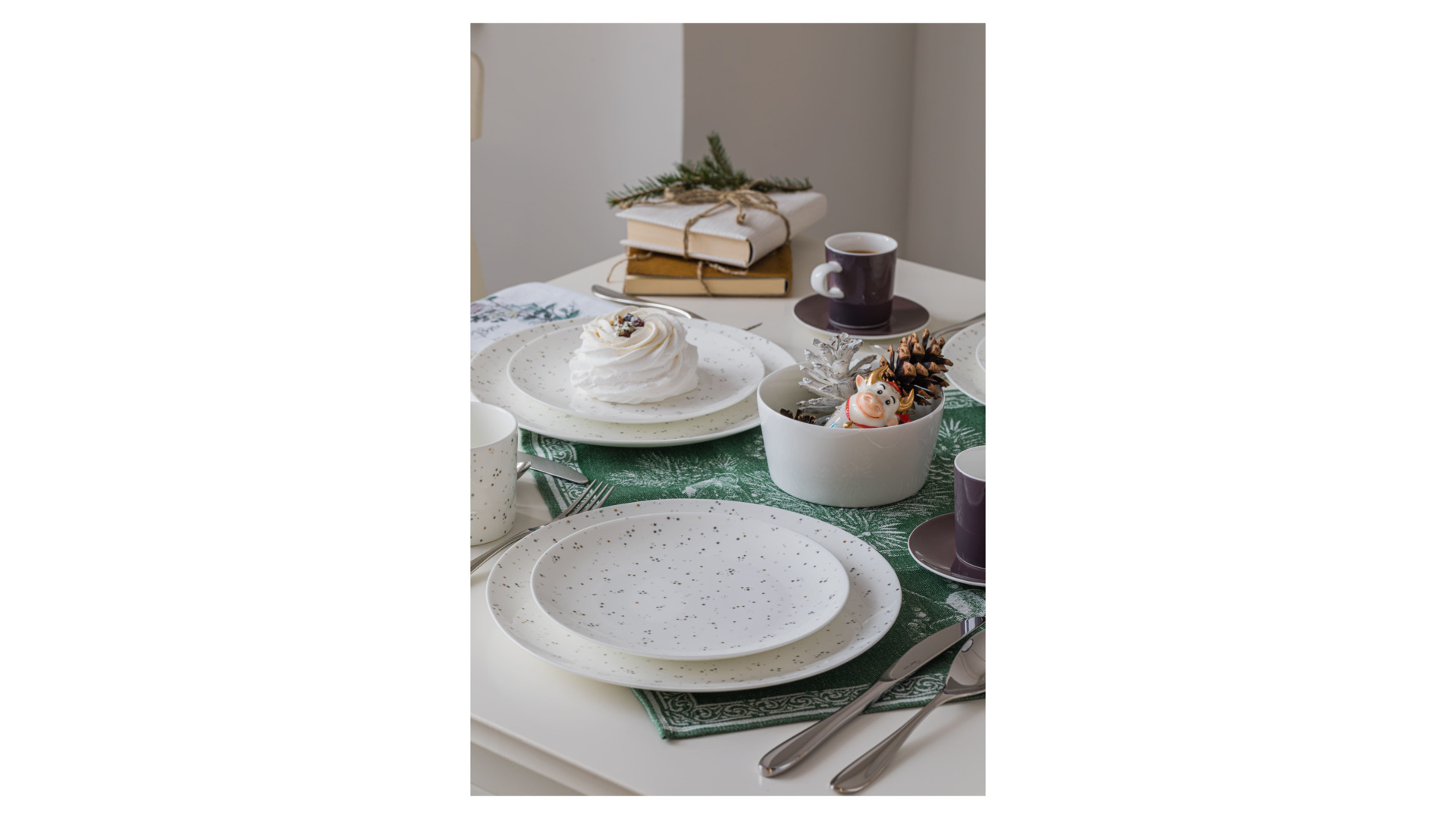 10658029 Mix&Match Салатник порционный Mix&Match Конус 14см, фарфор Фарфор костяной  - Вид №2