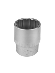90581275 Торцевая головка двенадцатигранная AV-521026, 1/2", 26 мм STLM-0294169 AV STEEL