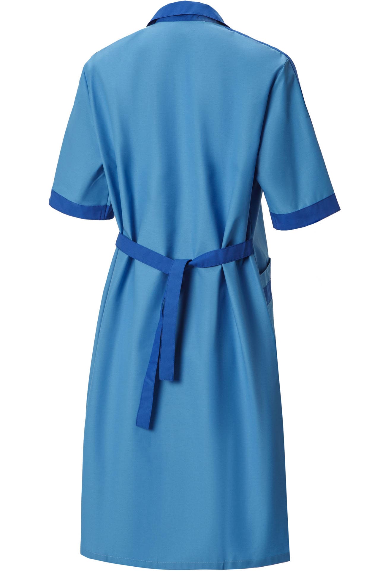 62846 Халат "Радуга NEW" короткий рукав голубой василек  Одежда для обслуживающего персонала  размер 46 Спецодежда  - Вид №1