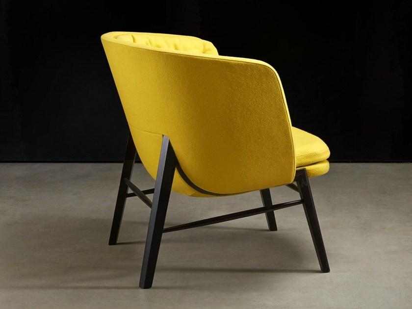 ROSSIN Мягкое кресло с подлокотниками Cleo wood sun-id-1458370 - Вид №5