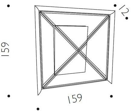 Driade Квадратное зеркало в раме sun-id-1488134 - Вид №4
