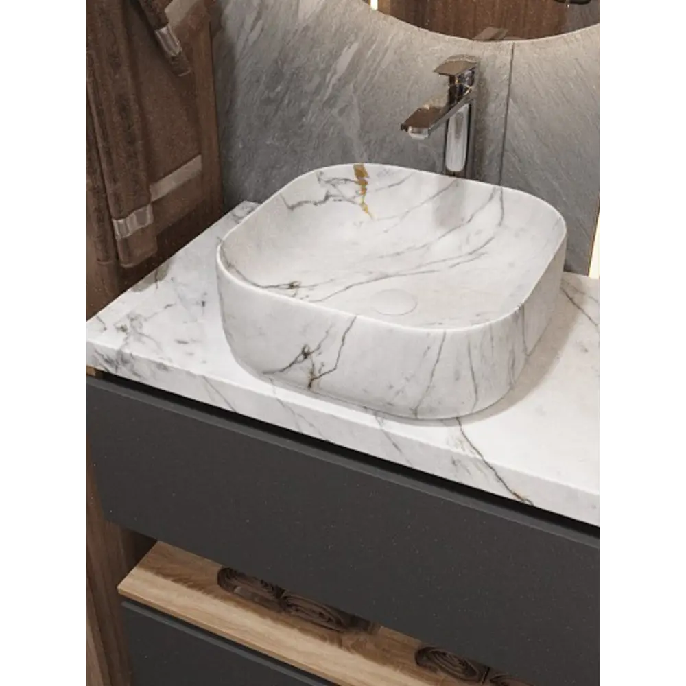 Santreyd Slim Color GM — Накладная раковина для столешницы 41.5×41.5 см 89316157 STLM-1340818 - Вид №2