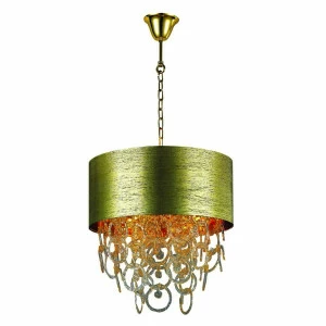 Подвесной светильник Donolux Anellino Sgold S110208/4 DONOLUX ДИЗАЙНЕРСКИЕ, ANELLINO 071908 Золото;прозрачный