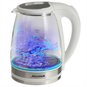 9050542 Электрочайник Аксинья КС-1021 белый