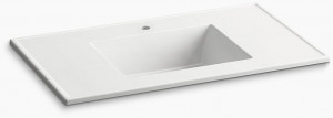 K-2781-1-G81 Накладная раковина на столешницу  прямоугольная Kohler
