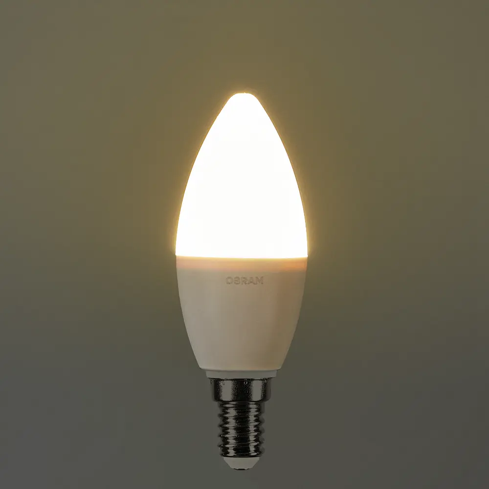 Лампа светодиодная Osram Свеча E14 6.5 Вт 550 Лм свет холодный белый 81979079 STLM-2202265  - Вид №2