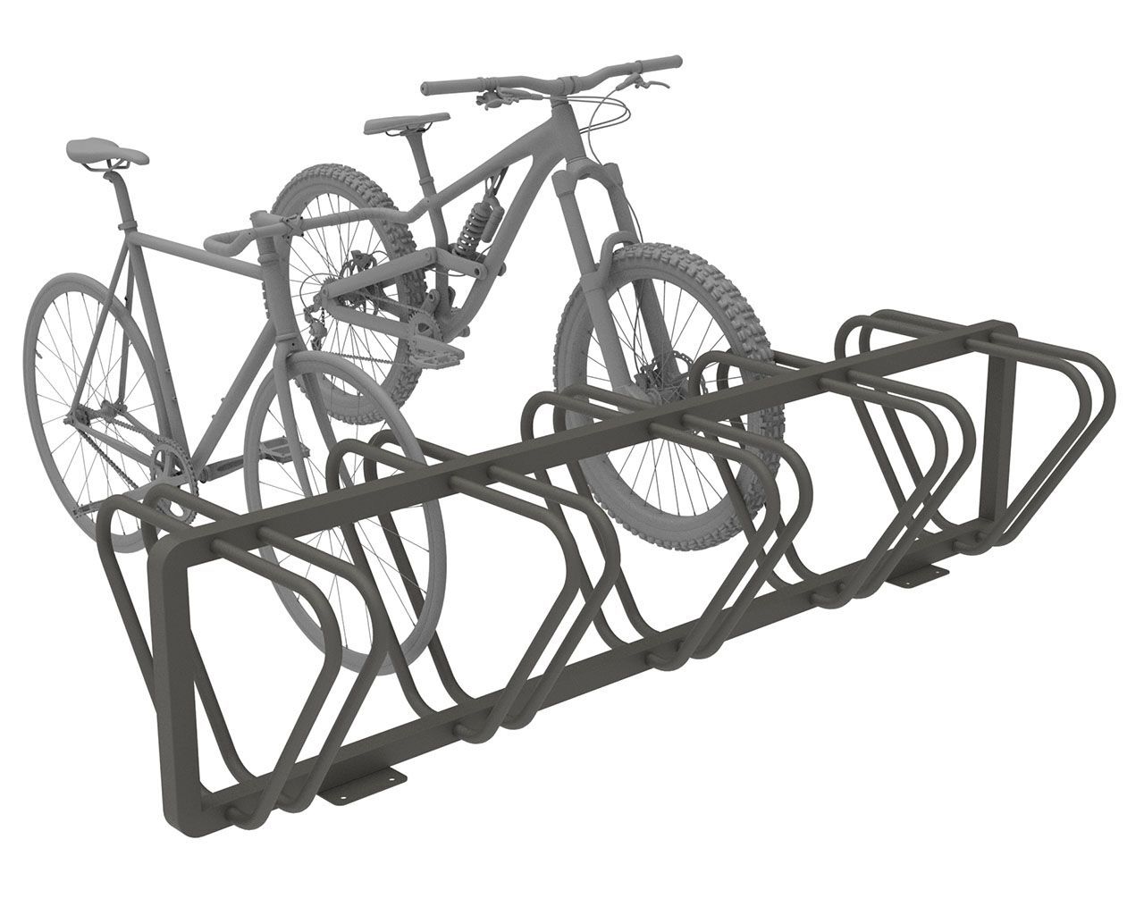 Стойка для велосипедов из оцинкованной стали Lazzari DUO ARCH-00117736 - Вид №5
