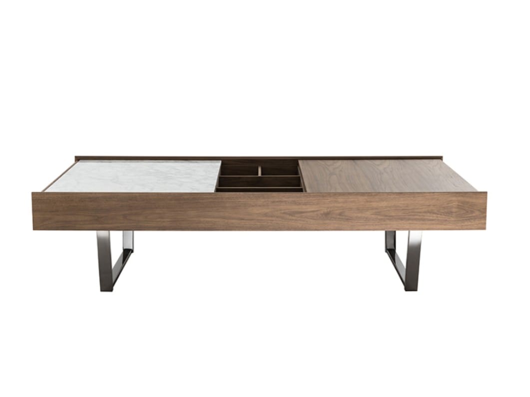 Прямоугольный журнальный столик с отсеком для хранения HC28 maison PLAN ARCH-00140239