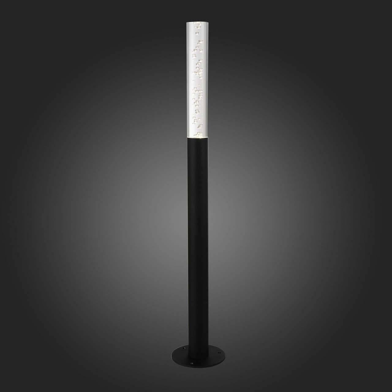 Уличный светодиодный светильник ST Luce SL102.415.01 ST LUCE СТОЛБ 270860 Черный  - Вид №2