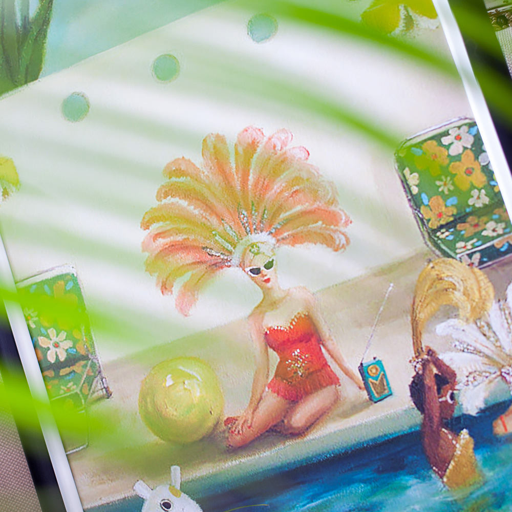 828199901_1818 Арт-постер "Королева пляжа" Object Desire  - Вид №2