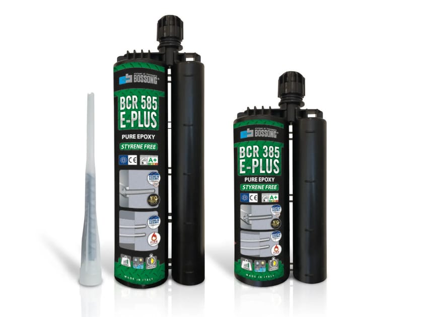 Чистый эпоксидный двухкомпонентный химический якорь без стирола BOSSONG E-PLUS ARCH-00101023