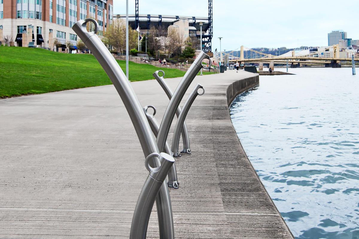 FSRT110 Подставка для велосипедов в саду  Forms-surfaces  - Вид №8