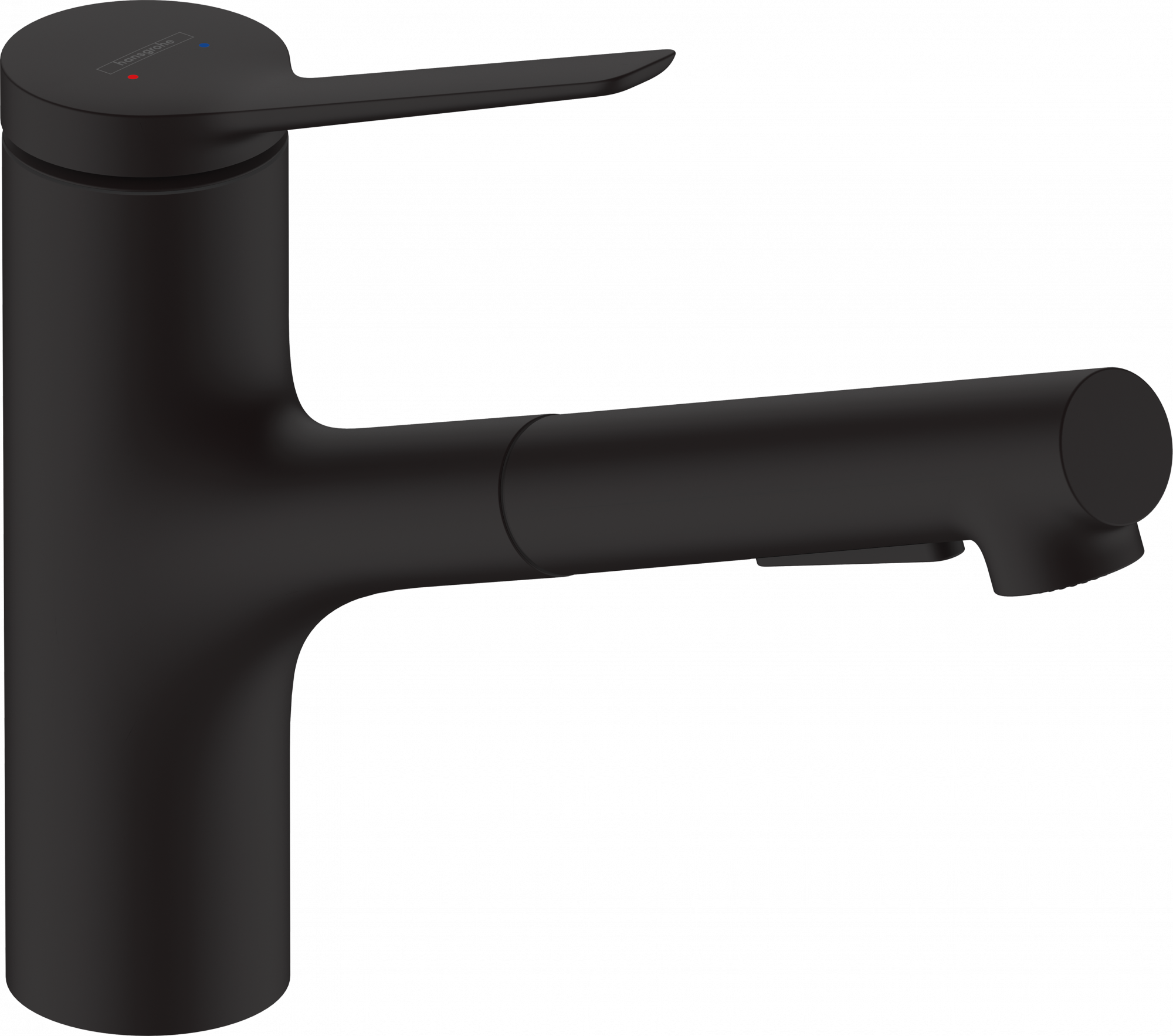 74803670 Zesis M33 Кухонный смеситель, однорычажный, 150, с вытяжным душем, 2jet, sBox lite Hansgrohe 