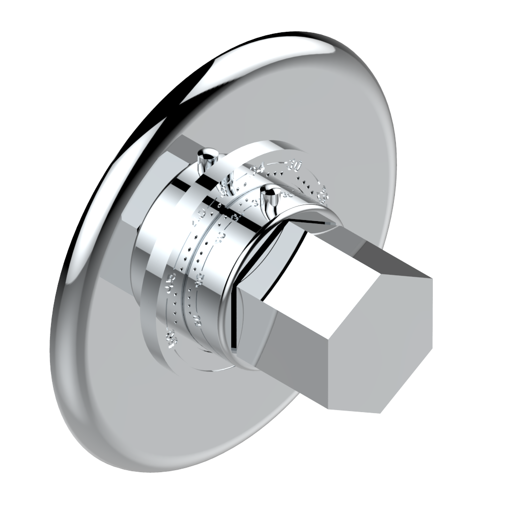 J17-15EN16EM Ручка регулировки для термостата EUROTHERM N°8105N, 8200N, 8300 Thg-paris Beverley Хром J17 15EN16EM  A02 CAT.A