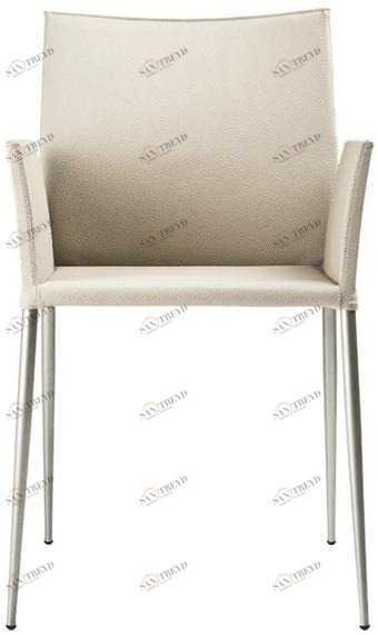 ONDARRETA Мягкое кожаное кресло с подлокотниками Moka sun-id-1471779