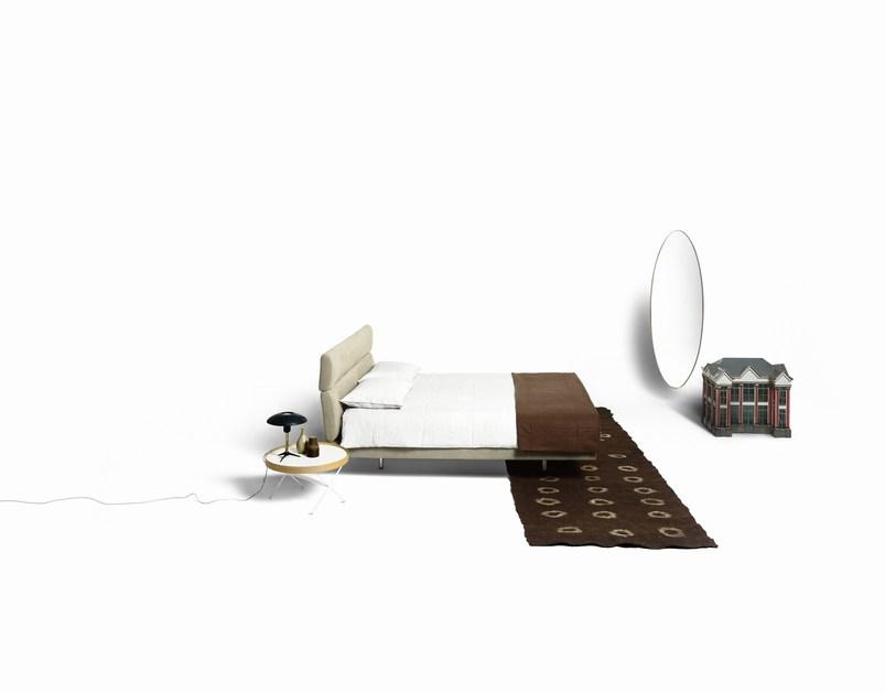 DE PADOVA Кровать двуспальная со съемным покрытием с высоким изголовьем sun-id-1474640 - Вид №1