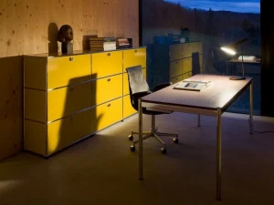 USM Модульный офисный шкаф из металла Usm haller system