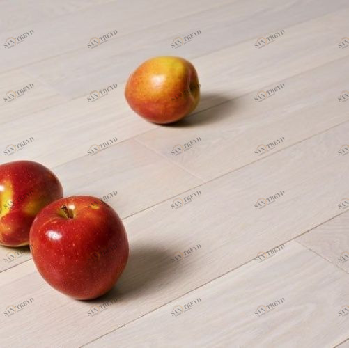 Паркетная доска Amber Wood Белая Ночь Дуб Стандарт (Гладкая) 1860х189 мм 2600200395