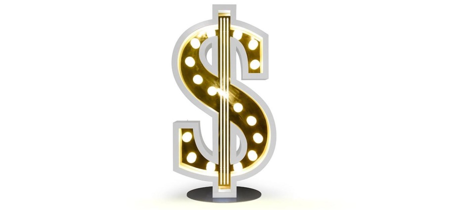 007012 Светильник знак $ Delightfull Graphic