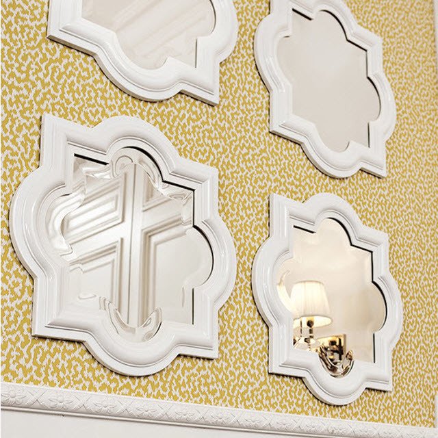 Зеркало в белой раме Dominion от Eichholtz EICHHOLTZ ДИЗАЙНЕРСКИЕ, EICHHOLTZ 062699 Белый  - Вид №2