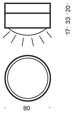 Top Light Аппликация из металла Puk one, plus & turn sun-id-1440795 - Вид №5