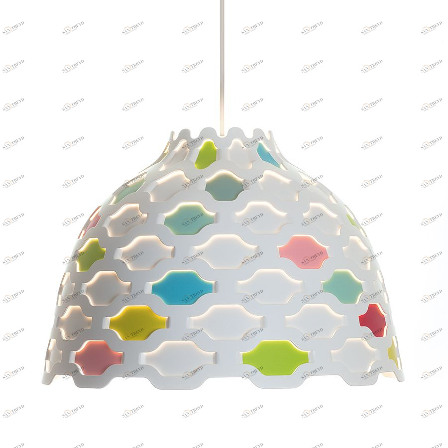 Светильник подвесной Schutters, белый Louis Poulsen 5741092903