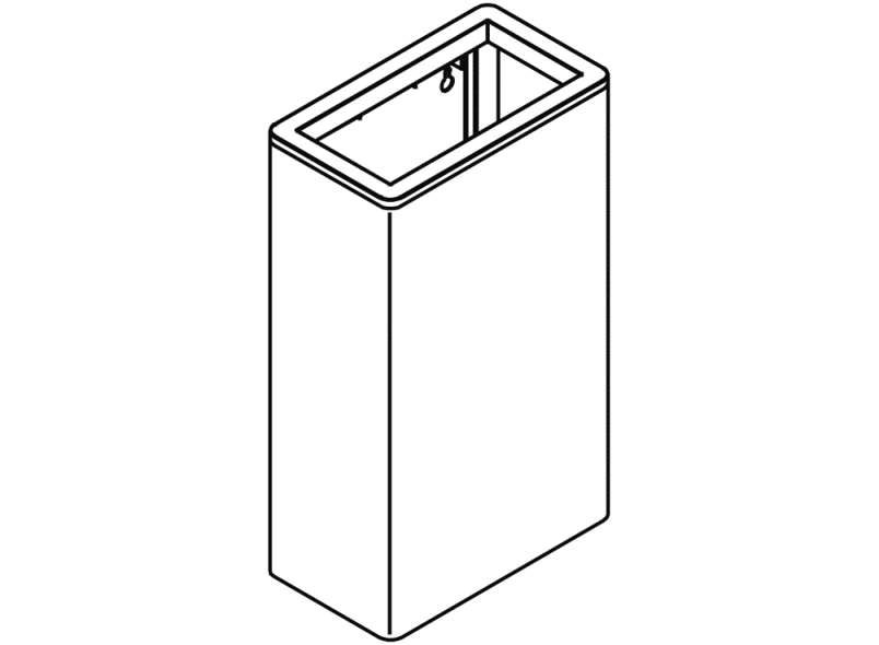 805.05.100 корзина для бумаг HEWI Universalprodukte  - Вид №15