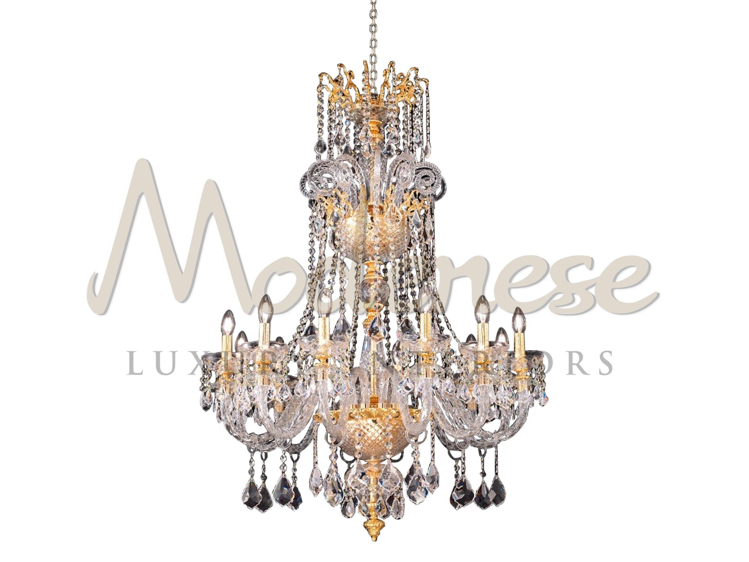 Люстра с кристаллами Modenese Luxury Interiors Chandeliers &amp ARCH-00076125 - Вид №1