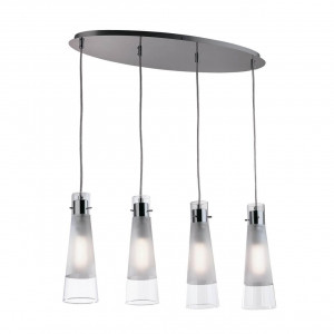 Подвесной светильник Ideal Lux Kuky SP4 Trasparente 023038