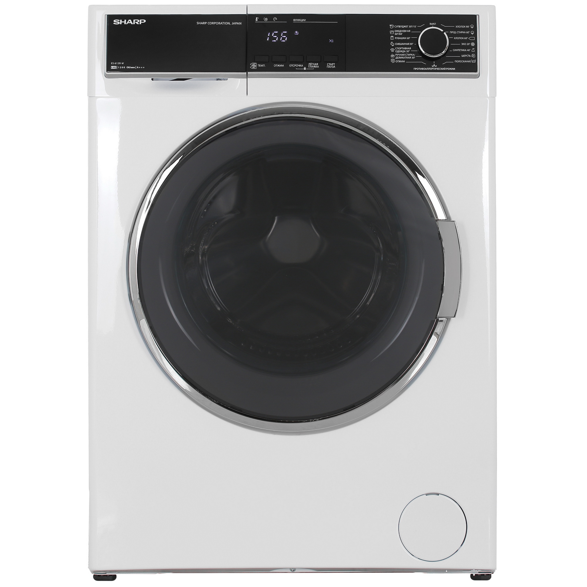 5323605 Стиральная машина Sharp ES612RW белый STDN-0066265