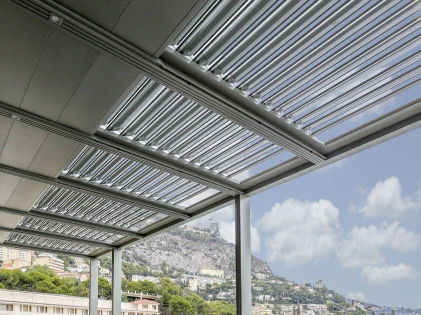 STUDIO 66 Настенная пергола из алюминия с собираемыми планками sun-id-1460207 - Вид №5