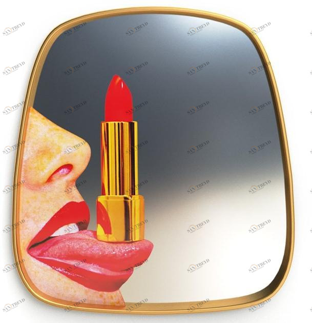 Seletti Зеркало с настенной рамой Seletti wears toiletpaper 17042