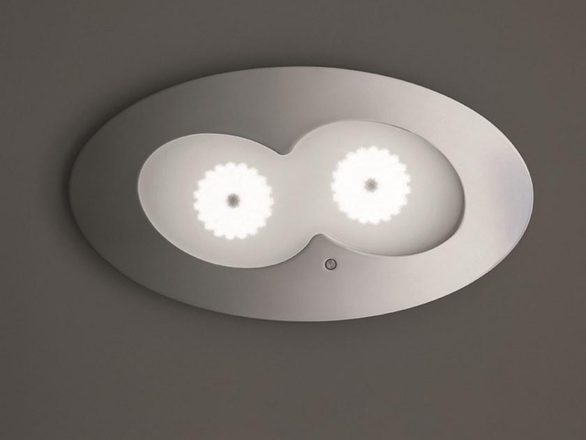 Firmamento Milano Светодиодный потолочный светильник из стали и стекла sun-id-1351160 - Вид №2