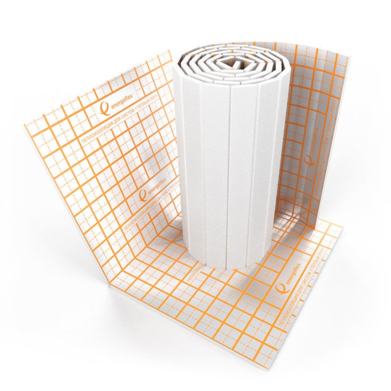 Мат теплоизоляционный Energofloor Tacker ROLS ISOMARKET 30мм х 1м х 3.2м EFRM30132TKR