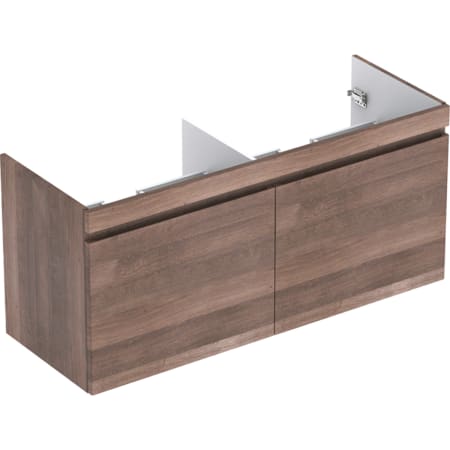 869531000 Шкафчик для двойной встраиваемой раковины Geberit Renova Plan, с двумя выдвижными ящиками и двумя внутренними выдвижными ящиками Geberit  - Вид №7