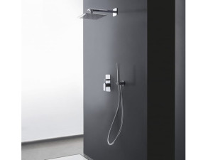 Латунный встраиваемый смеситель для душа с душем