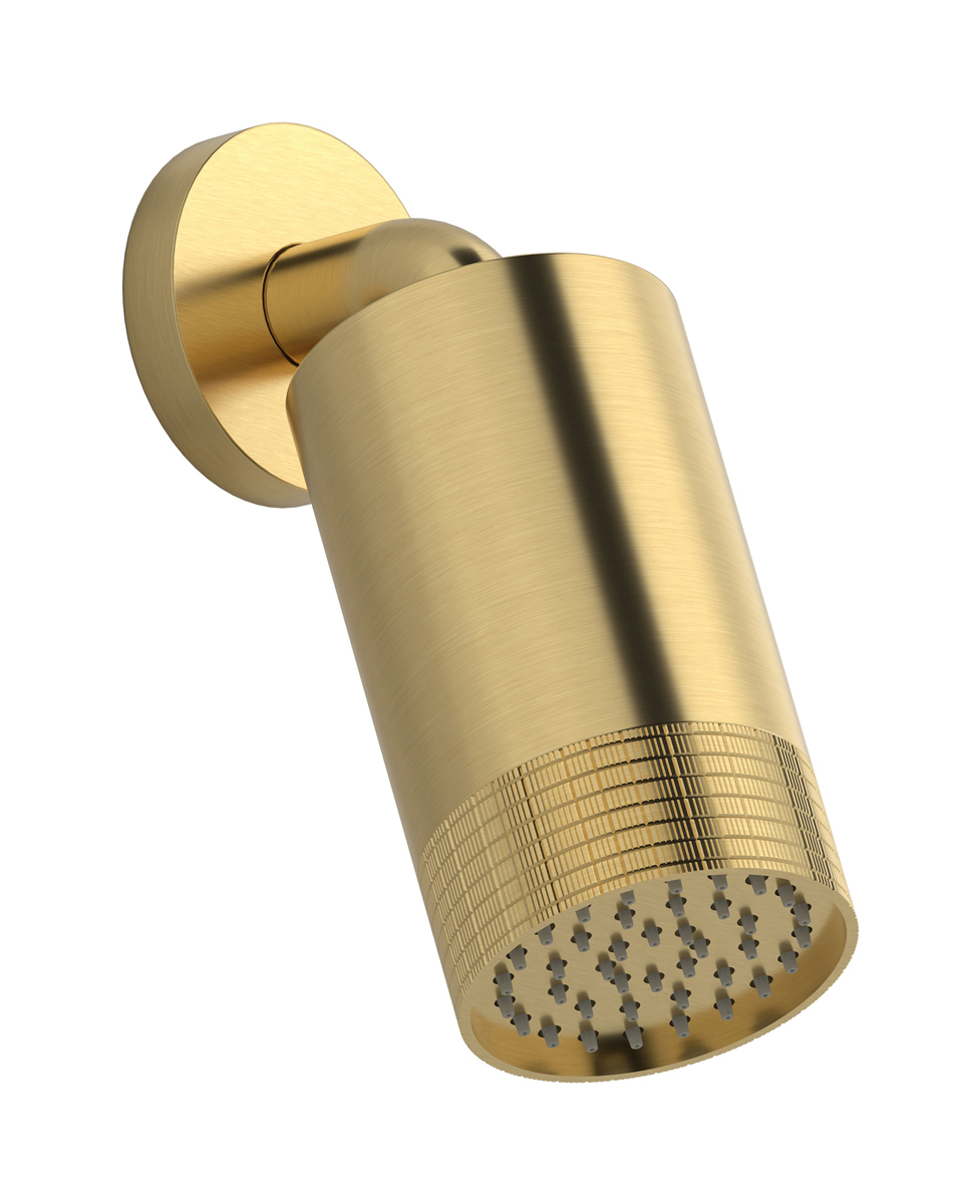 Верхний душ с Кронштейн для душа WE ARE IB sb310cc Brushed Gold Spot