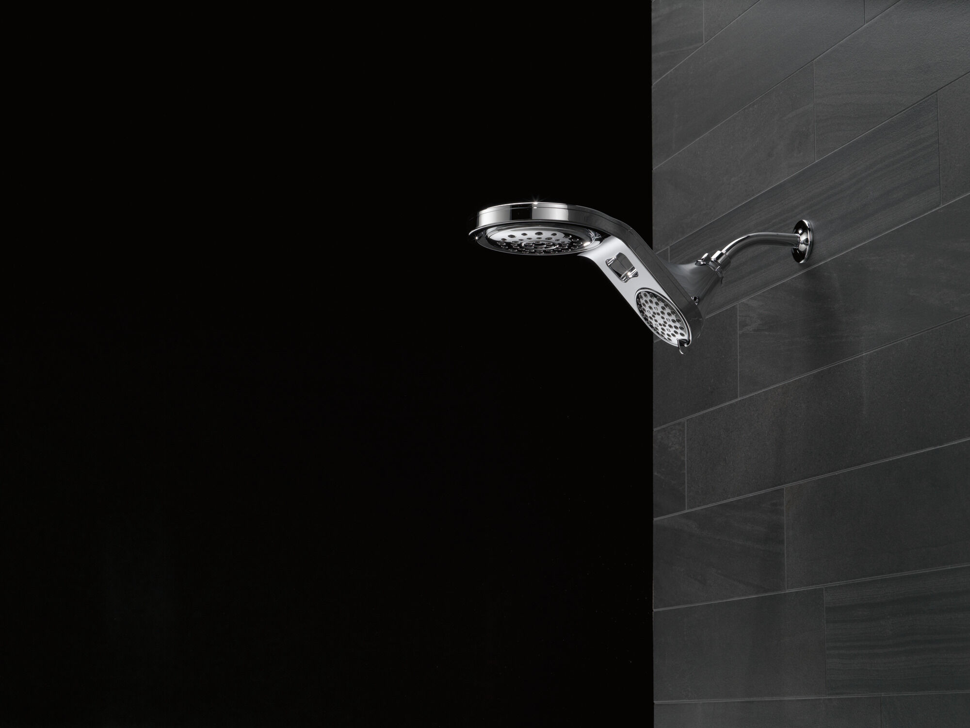 58580-25-PK HydroRain® 5-настройка душевая лейка два в одном Delta Faucet Universal Showering Хром  - Вид №1