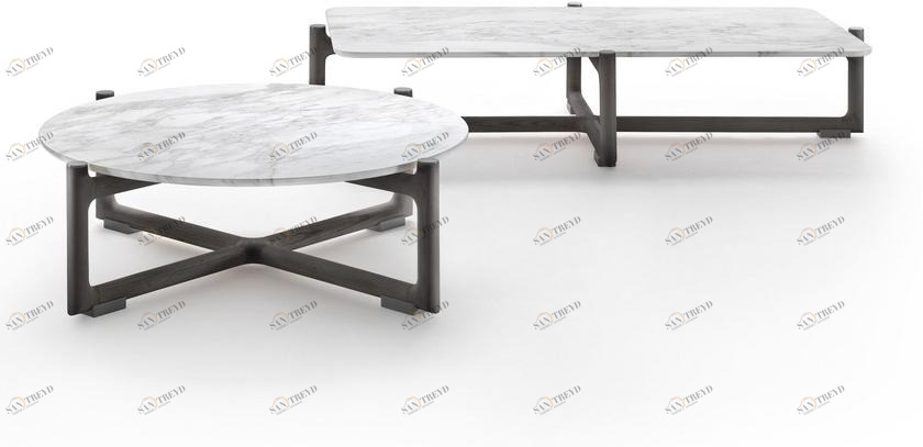 Flexform Круглый журнальный столик Icaro sun-id-1377043