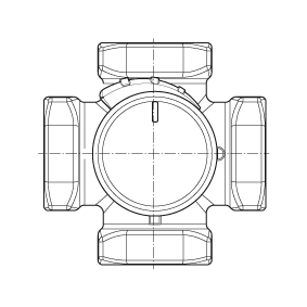 1166 17 00 VRB143Насосные группы » Esbe серии VRB140  - Вид №1
