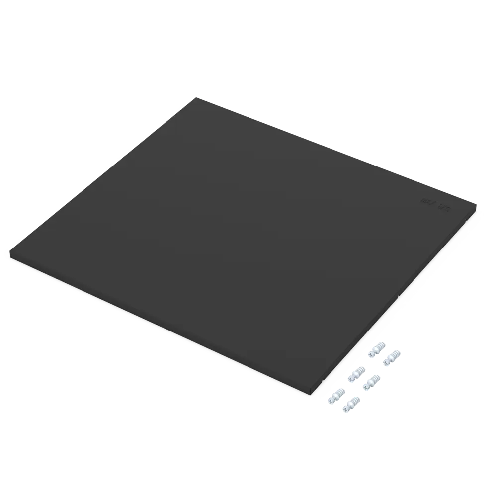 Полка для шкафа Лион 60x54.5 см KONSENSA МДФ цвет черный STLM-2120803 - Вид №6