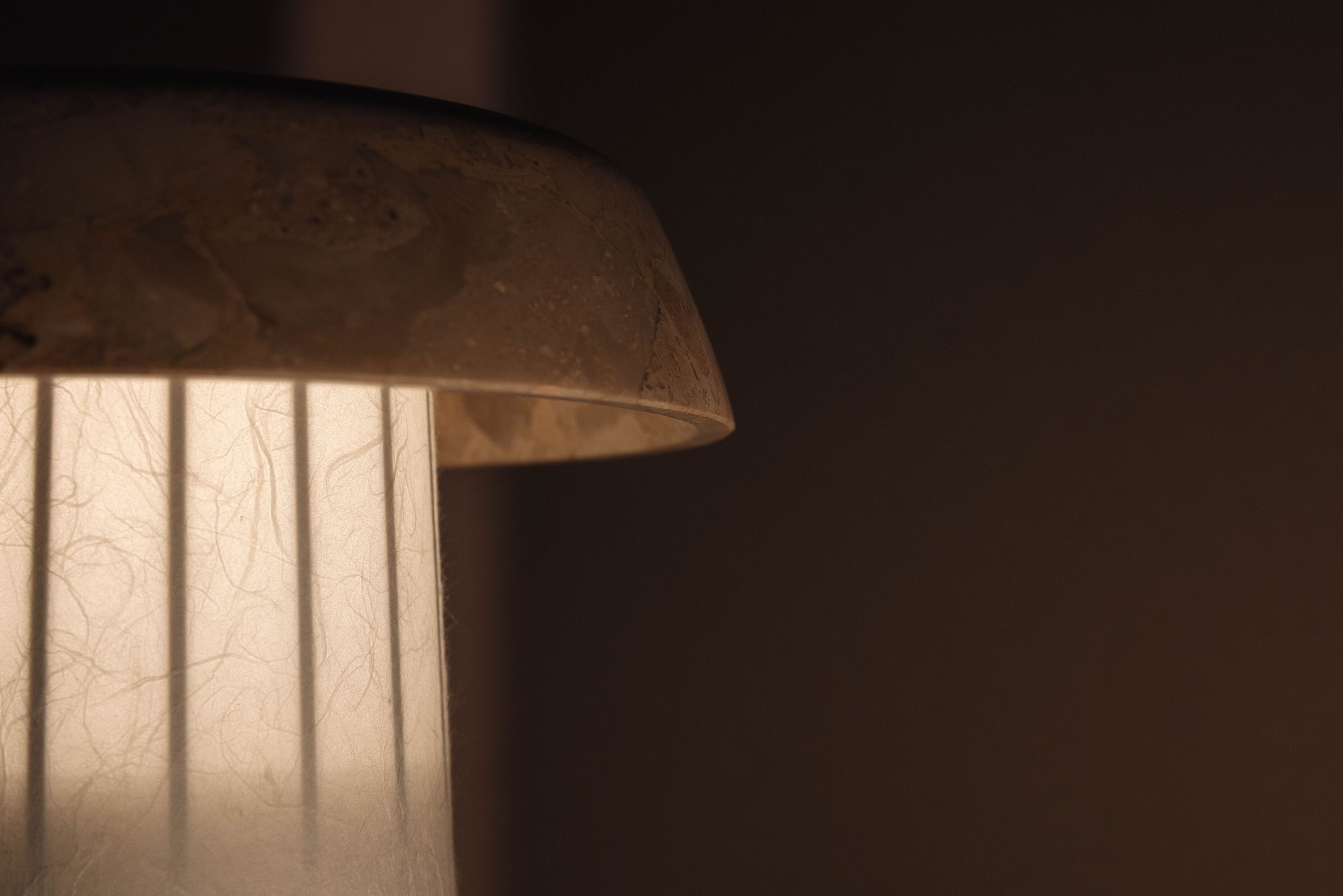 Перезаряжаемая мраморная светодиодная настольная лампа Maami Home SHOJI ARCH-00097862