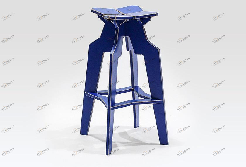 Liqui Contracts Барный стул с подставкой для ног Splice sun-id-1351063