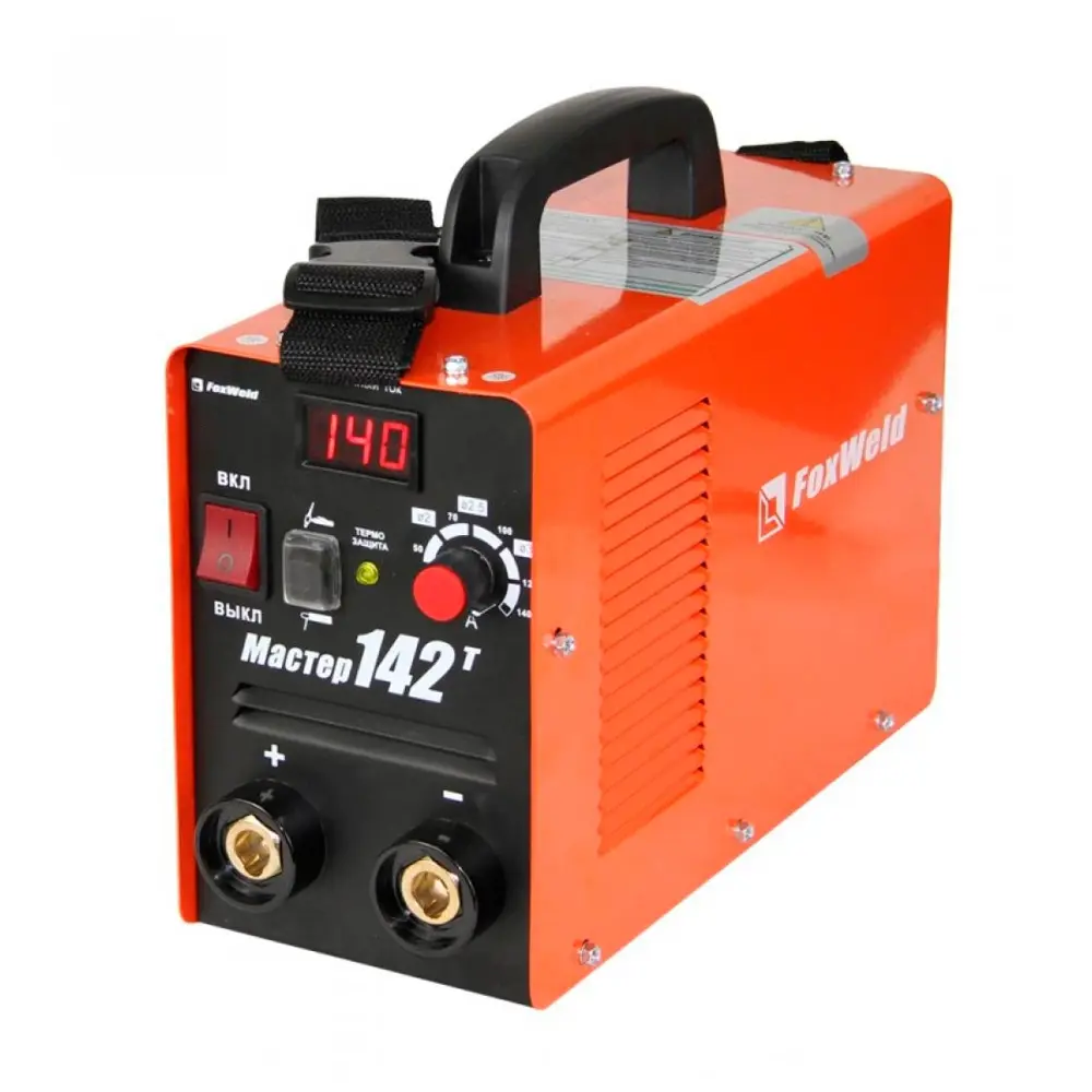Сварочный аппарат инверторный FoxWeld Мастер 142T, 140 А, до 3 мм STLM-2042325