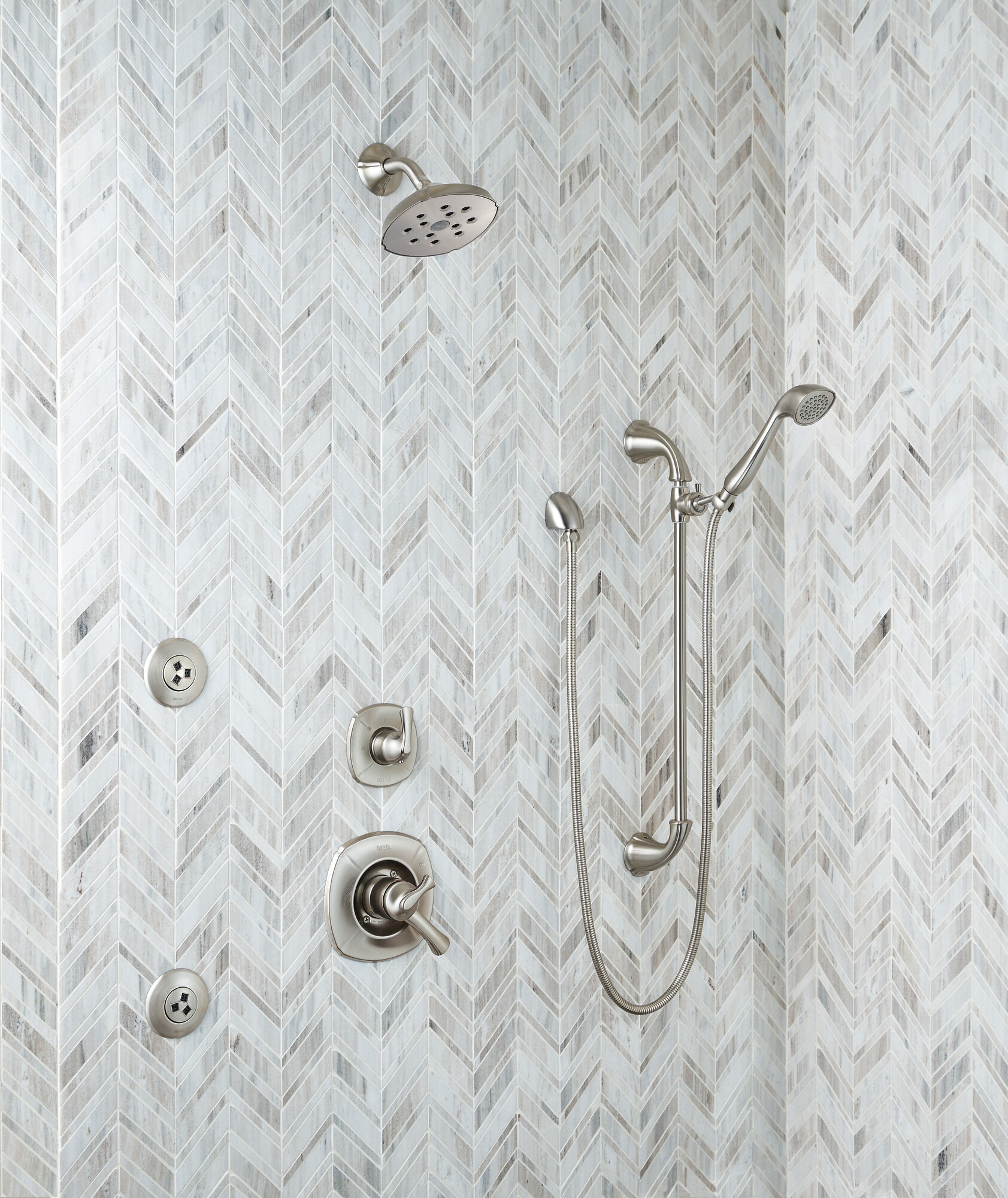 T50010-SS Спрей для тела HydraChoice® Body Spray Trim Delta Faucet HydraChoice Body Spray System Нержавеющая сталь  - Вид №9