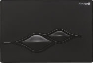 GP1002.02 Кнопка для инсталляции UFO черная глянец Creavit 